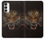 S0575 Tigre Visage Etui Coque Housse pour Samsung Galaxy S23