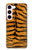 S0576 Tigre Peau Etui Coque Housse pour Samsung Galaxy S23
