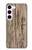 S0600 Bois imprimé graphique Etui Coque Housse pour Samsung Galaxy S23