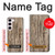 S0600 Bois imprimé graphique Etui Coque Housse pour Samsung Galaxy S23