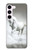 S0932 Cheval Blanc Etui Coque Housse pour Samsung Galaxy S23