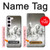 S0933 Cheval Blanc Etui Coque Housse pour Samsung Galaxy S23