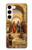 S1086 Ecole d'Athènes de Raphaël Etui Coque Housse pour Samsung Galaxy S23
