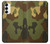 S1602 Camo Camouflage Imprimé graphique Etui Coque Housse pour Samsung Galaxy S23