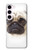 S1852 Chien carlin Etui Coque Housse pour Samsung Galaxy S23