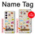 S2321 Aliments et boissons sans soudure Etui Coque Housse pour Samsung Galaxy S23