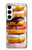 S2431 Fantaisie douce Donuts Etui Coque Housse pour Samsung Galaxy S23