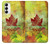 S2523 Canada Feuille d'érable d'automne Etui Coque Housse pour Samsung Galaxy S23