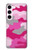S2525 Rose Camo camouflage Etui Coque Housse pour Samsung Galaxy S23