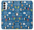 S2572 Motif Marin Penguin Etui Coque Housse pour Samsung Galaxy S23