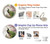S2773 Paon Peinture brosse chinoise Etui Coque Housse pour Samsung Galaxy S23