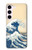 S2790 Hokusai Sous la vague au large de Kanagawa Etui Coque Housse pour Samsung Galaxy S23
