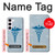 S2815 Symbole médical Etui Coque Housse pour Samsung Galaxy S23