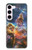 S2822 Mystic Mountain Carina Nebula Etui Coque Housse pour Samsung Galaxy S23