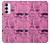 S2885 Paris Rose Etui Coque Housse pour Samsung Galaxy S23