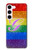 S2899 Arc en ciel LGBT Gay Pride Drapeau Etui Coque Housse pour Samsung Galaxy S23