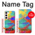 S2942 Peinture Coup de pinceau Etui Coque Housse pour Samsung Galaxy S23
