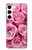 S2943 Rose rose Etui Coque Housse pour Samsung Galaxy S23