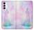 S2992 Princesse Pastel Silhouette Etui Coque Housse pour Samsung Galaxy S23