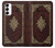 S3014 Carte Couverture Livre millésimé Etui Coque Housse pour Samsung Galaxy S23
