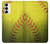 S3031 Softball balle jaune Etui Coque Housse pour Samsung Galaxy S23