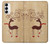 S3081 Bois Raindeer imprimé graphique Etui Coque Housse pour Samsung Galaxy S23