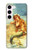 S3184 Peinture Petite Sirène Etui Coque Housse pour Samsung Galaxy S23