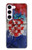 S3313 Croatie Drapeau graphique Football Millésime Etui Coque Housse pour Samsung Galaxy S23 S3313 Croatie Drapeau graphique Football Millésime Etui Coque Housse pour Samsung Galaxy S23