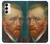 S3335 Vincent Van Gogh Autoportrait Etui Coque Housse pour Samsung Galaxy S23