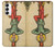 S3377 Carte Tarot Pendu Etui Coque Housse pour Samsung Galaxy S23