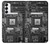 S3434 Punaise Circuit Board graphique Etui Coque Housse pour Samsung Galaxy S23