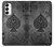 S3446 Noir Ace Spade Etui Coque Housse pour Samsung Galaxy S23