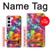 S3477 Motif abstrait de diamant Etui Coque Housse pour Samsung Galaxy S23