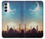 S3502 Coucher de soleil islamique Etui Coque Housse pour Samsung Galaxy S23