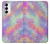 S3706 Arc-en-ciel pastel Galaxy Pink Sky Etui Coque Housse pour Samsung Galaxy S23