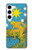 S3744 Carte de tarot l'étoile Etui Coque Housse pour Samsung Galaxy S23