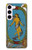 S3746 Carte de tarot le monde Etui Coque Housse pour Samsung Galaxy S23