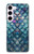 S3809 Écaille de poisson sirène Etui Coque Housse pour Samsung Galaxy S23