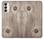 S3822 Graphique de la texture du bois imprimé Etui Coque Housse pour Samsung Galaxy S23