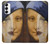 S3853 La Joconde Gustav Klimt Vermeer Etui Coque Housse pour Samsung Galaxy S23
