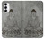 S3873 Dessin au trait Bouddha Etui Coque Housse pour Samsung Galaxy S23