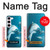 S3878 Dauphin Etui Coque Housse pour Samsung Galaxy S23