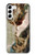 S0179 Michel-Ange Création d'Adam Etui Coque Housse pour Samsung Galaxy S23 Plus