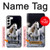 S0246 Cheval Blanc Etui Coque Housse pour Samsung Galaxy S23 Plus