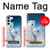 S0285 Ours polaire Etui Coque Housse pour Samsung Galaxy S23 Plus