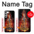 S0864 Violon feu Etui Coque Housse pour Samsung Galaxy S23 Plus