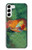 S1157 Rouge Arowana Poisson Etui Coque Housse pour Samsung Galaxy S23 Plus