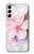 S1415 Fleur de Sakura Art Etui Coque Housse pour Samsung Galaxy S23 Plus