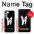 S1591 Anonymous Homme en Costume Noir Etui Coque Housse pour Samsung Galaxy S23 Plus