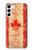S1603 Drapeau du Canada Vieux Millésime Etui Coque Housse pour Samsung Galaxy S23 Plus